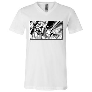Luffy Punches Celestial Dragon V-Neck